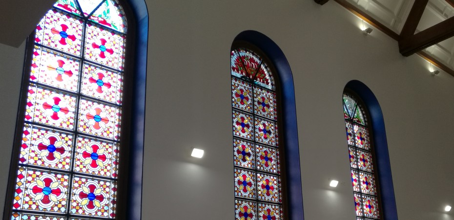 Vitraux du temple de Montparnasse-Plaisance